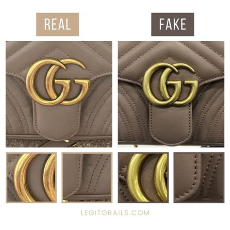 gucci marmont sandals real vs fake|gucci marmont double g.